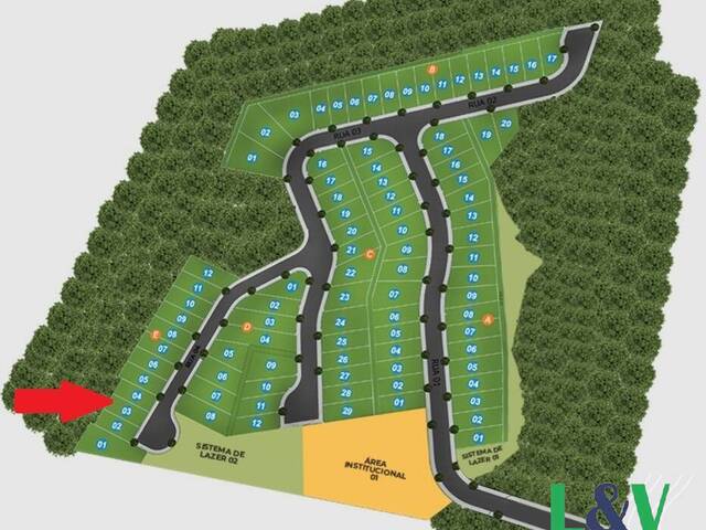 #2440 - Terreno para Venda em Louveira - SP - 2