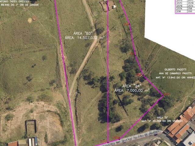 #519 - Área para Incorporação para Venda em Louveira - SP - 2