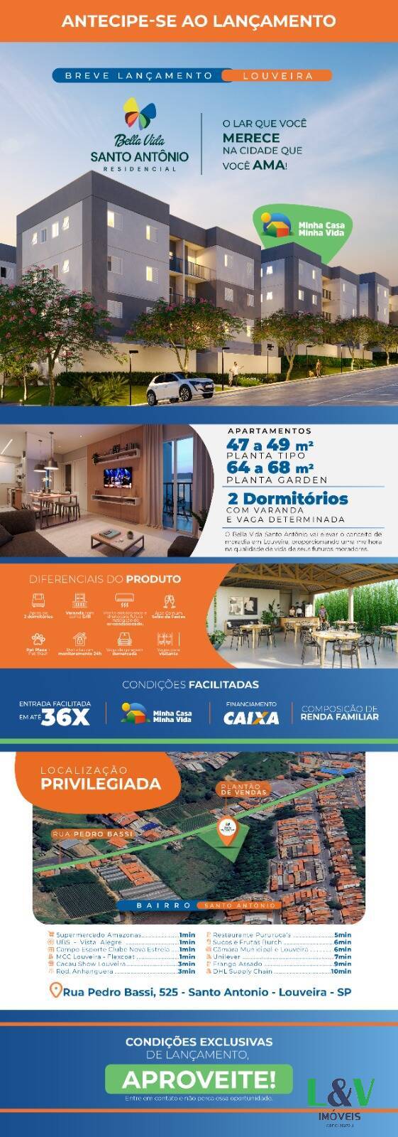 Apartamento à venda com 2 quartos, 47m² - Foto 4